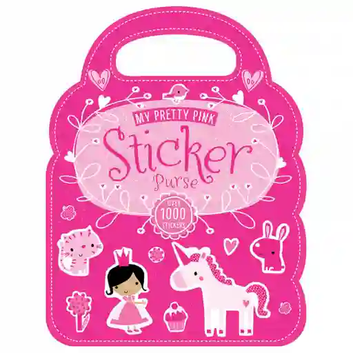 Libro De Actividades Con Stickers Mi Bonita Cartera Niñas