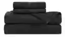 Sabanas King Hotel Suave 1800 Casatua + 2 Fundas Almohada Color Gris Oscuro