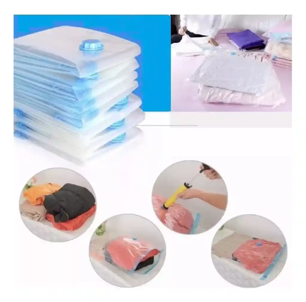 Bolsas De Empaque Al Vacío Ahorrador Espacio X5
