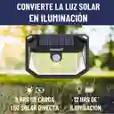 Foco Solar One Pixel Led Exterior Pared Unitario + Sensor