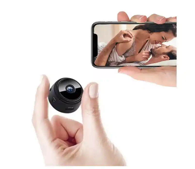 Mini Cámara Espía Cámara De Vigilancia Wifi Portátil