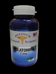 Melatonina 3 Mg X 60 Softgels Natural Systems