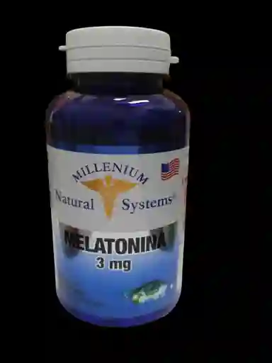 Melatonina 3 Mg X 60 Softgels Natural Systems