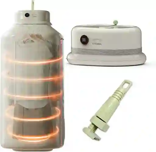 Secadora De Ropa Eléctrica Portátil - Temporizador Inteligente Para Uso Doméstico, Viajes Y Dormitorios - Un Asistente De Secado Rápido Y Plegable Para Ropa
