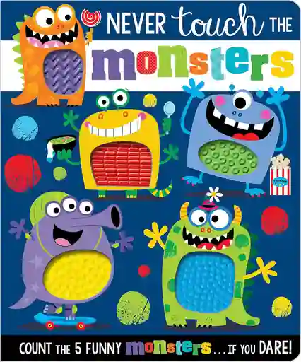 Libro Educativo No Toques Mi Monstro De Usborne Para Niños