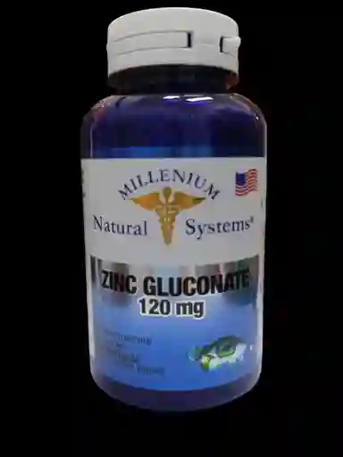 Zinc Gluconate 120 Mg X 100 Softgels Natural Systems