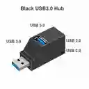 Adaptador Hub Divisor Mini De Alta Velocidad 1 Puerto Usb 3.0 Y 2 Usb 2.0 Para Pc Portátil Compuvirtual