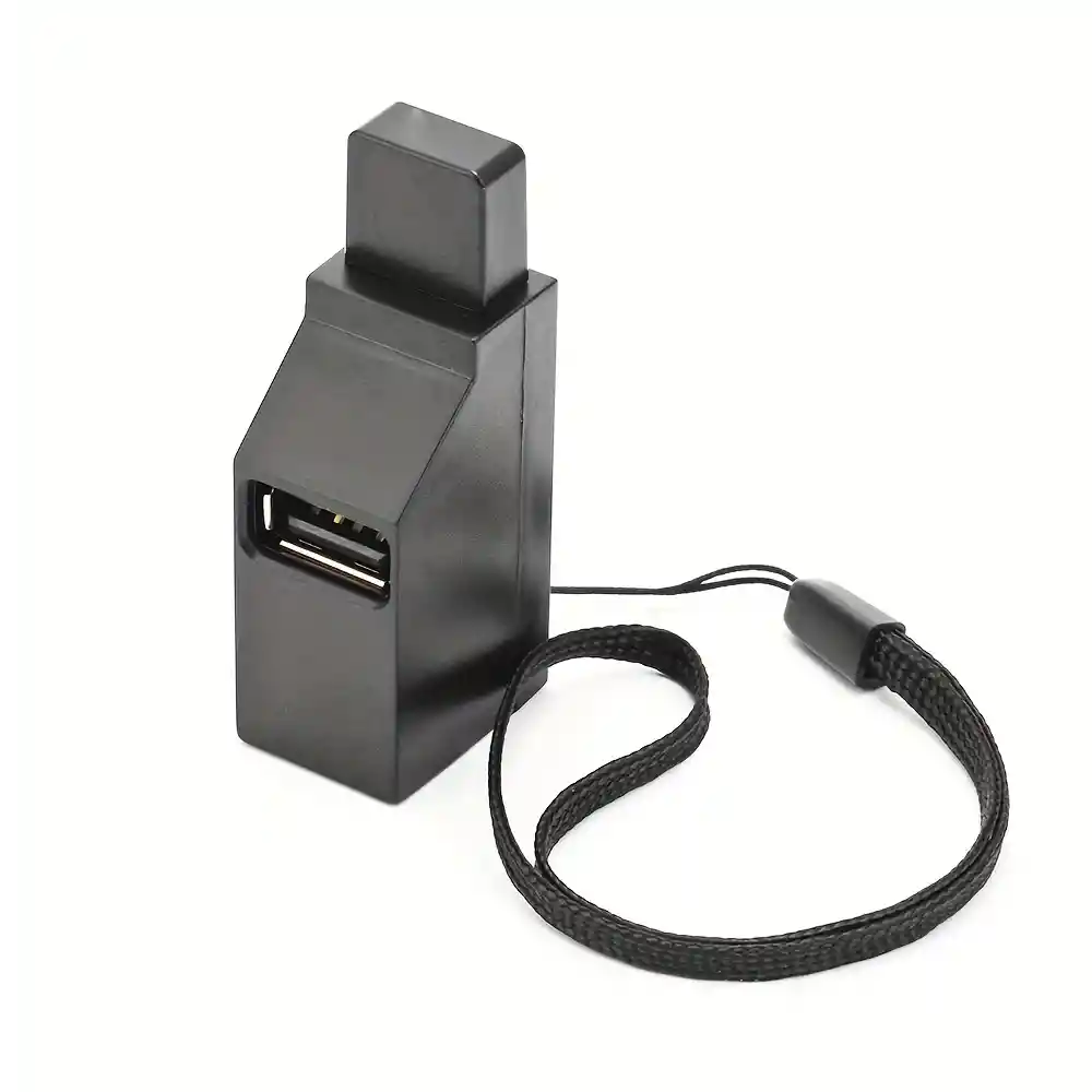 Adaptador Hub Divisor Mini De Alta Velocidad 1 Puerto Usb 3.0 Y 2 Usb 2.0 Para Pc Portátil Compuvirtual