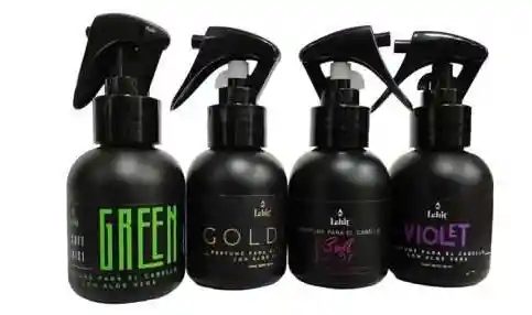 Lehit - Perfume Para El Cabello X 120 Ml (green, Violet, Golden, Soft, Mist)