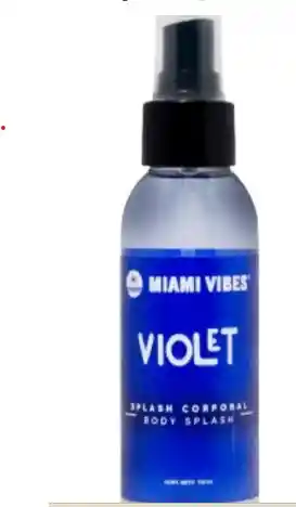 Lehit Miami Vibes Perfume Corporal X 120 Ml (violet, Pink,golden)