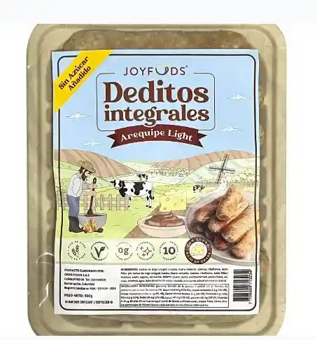 Dedito Integral Queso Y Arequi X500gr Jo