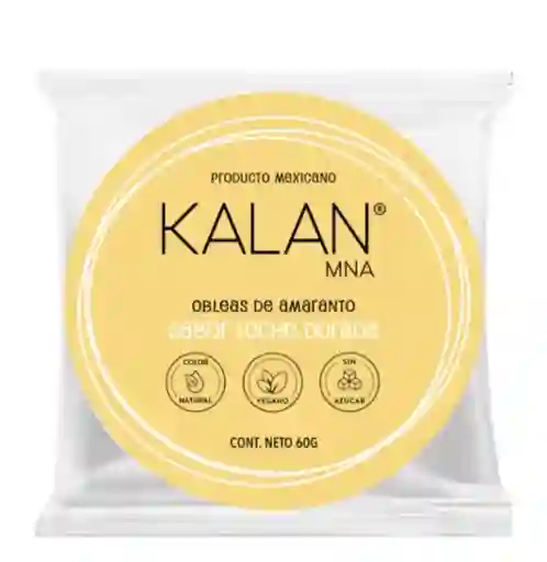 Obleas Leche Dorada Kalan