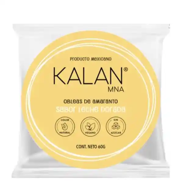 Obleas Leche Dorada Kalan