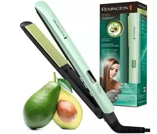 Plancha Alisadora Remington + Cepillo Para Planchar El Cabello