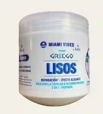 Lehit Mascarilla Capilar Yogurt Griego Lisos 2 En 1- Miami Vibes X 500 G