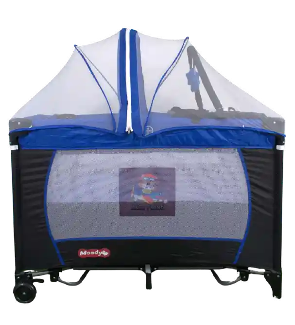 Corral Colecho Ref : Mdy-9070 (om) Azul- Negro