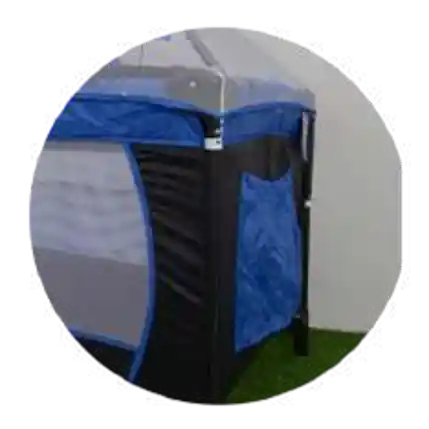 Corral Toldo Alto Ref : Mdy-9040 Azul - Negro (om)