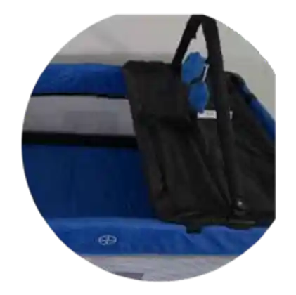 Corral Toldo Alto Ref : Mdy-9040 Azul - Negro (om)