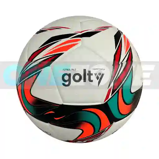 Balón De Fútbol Golty #5 Competencia Fenix Thermobonded/ Blanco