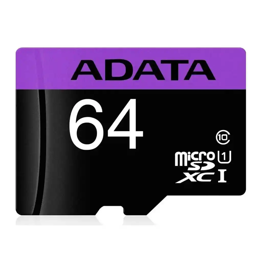 Memoria Micro Sd 64gb Clase 10 - Videos Fhd Velcoidad 80mbs Incluye Adaptador