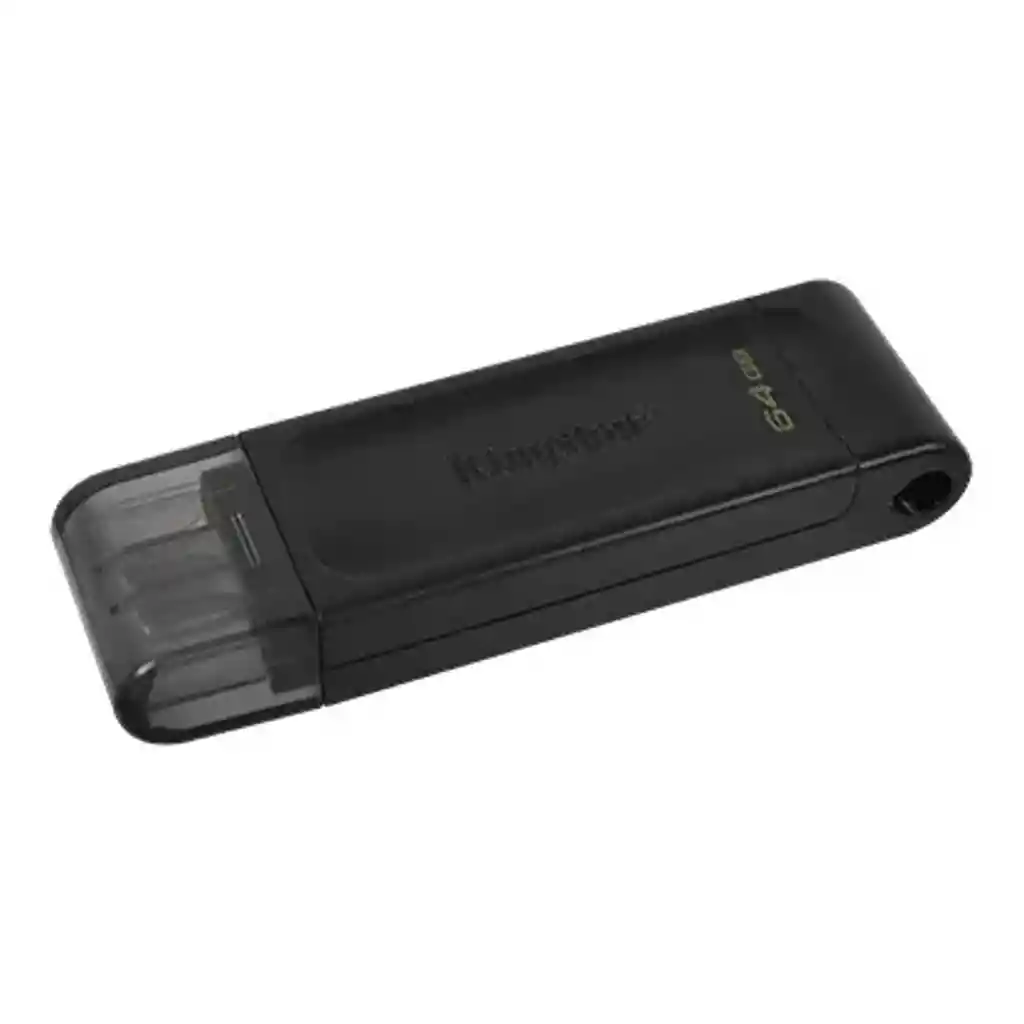 Memoria Usb Kingston 64gb Datatraveler 3.2 Color Negro