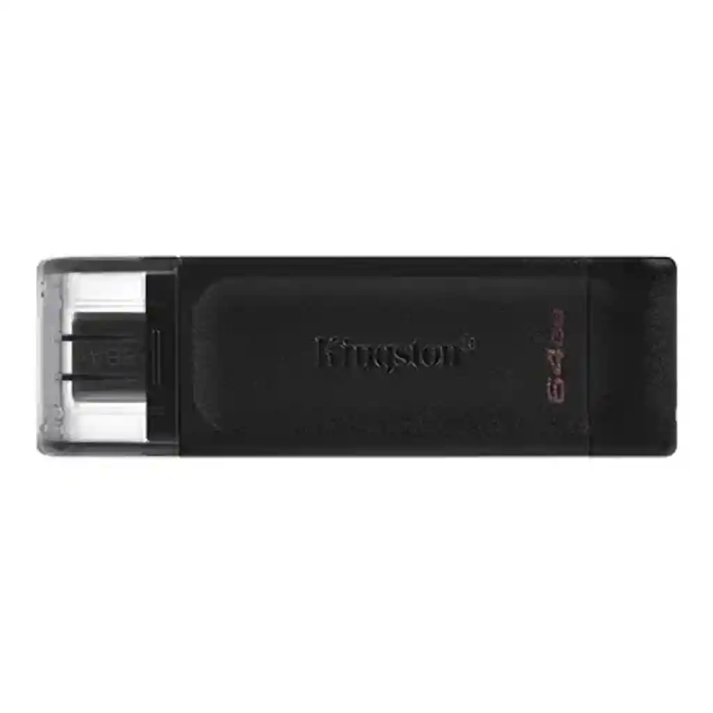 Memoria Usb Kingston 64gb Datatraveler 3.2 Color Negro