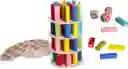 Juego Estimulación Motora Torre De Bloques Para Niños