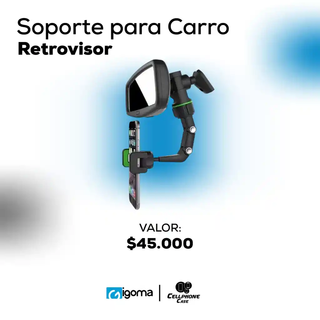 Soporte Para Carro Retrovisor