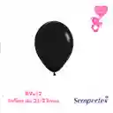 Globo O Bomba Fashion Negro Sempertex R9x12