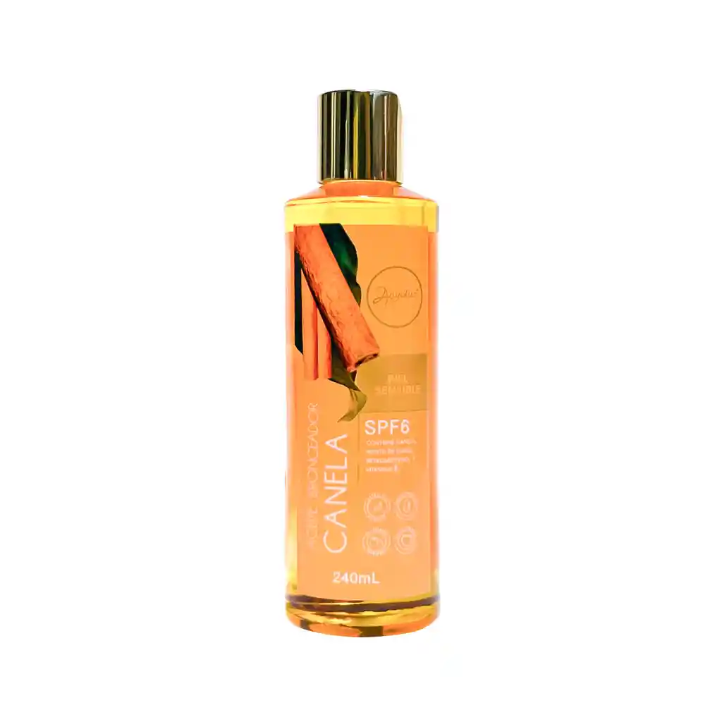 Aceite Bronceador Canela 240 Ml Anyeluz