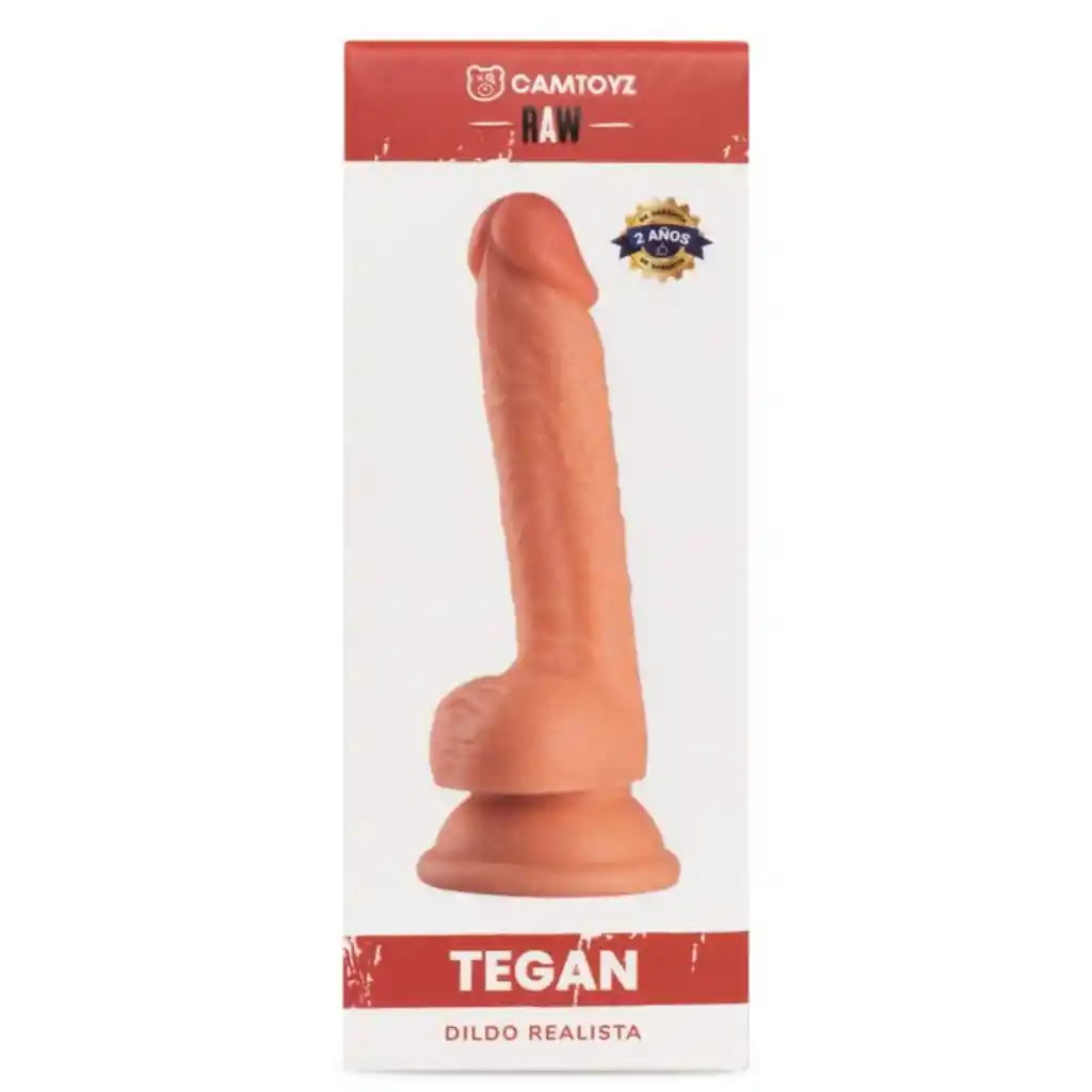 Dildo Realista Tegan 17 Cm