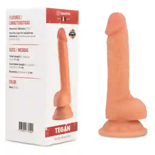 Dildo Realista Tegan 17 Cm