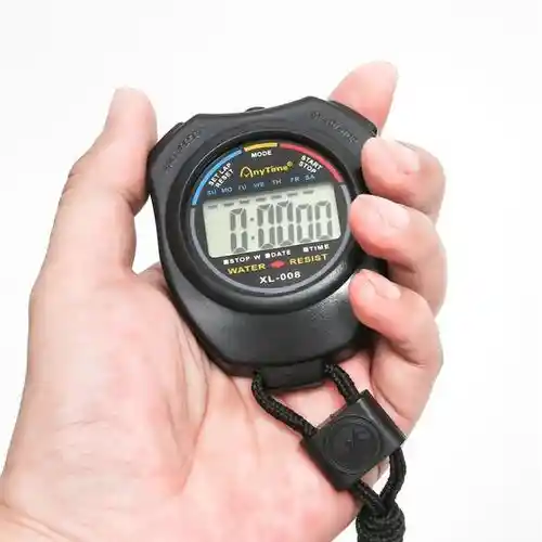 Cronómetro Profesional Digital Anytime Xl-008 Reloj Alarma