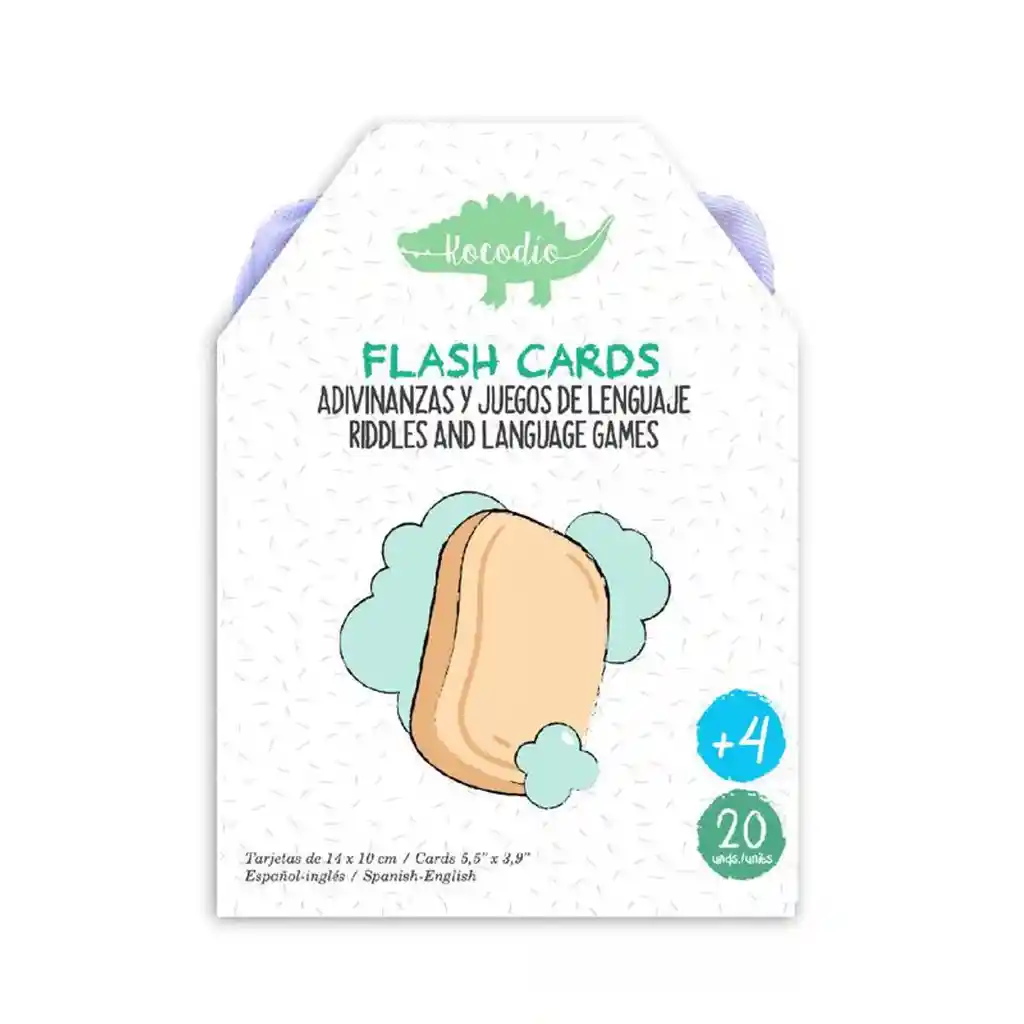 Juego Estimulación Visual Flash Cards Adivinanzas Para Niños