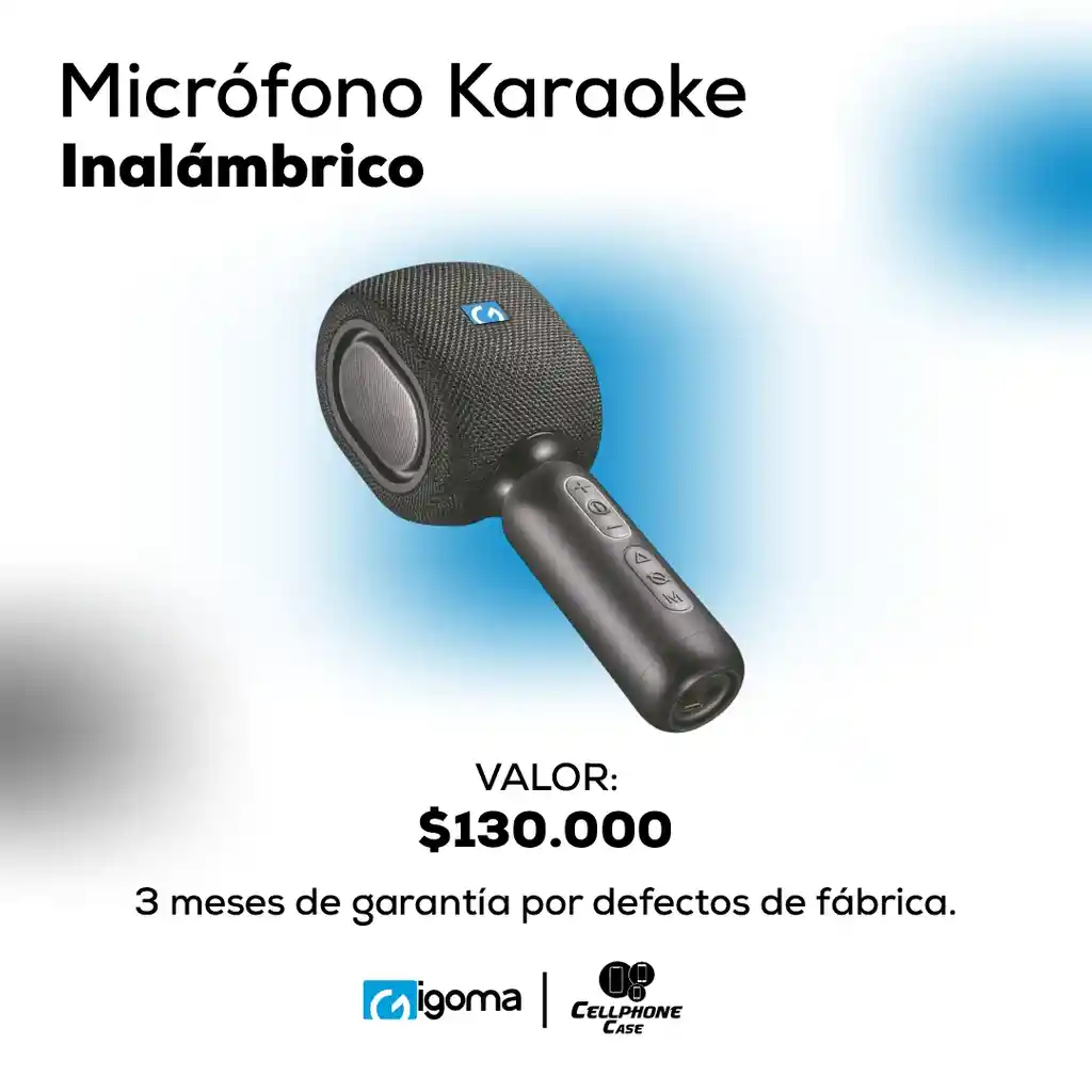 Micrófono Karaoke Inalámbrico
