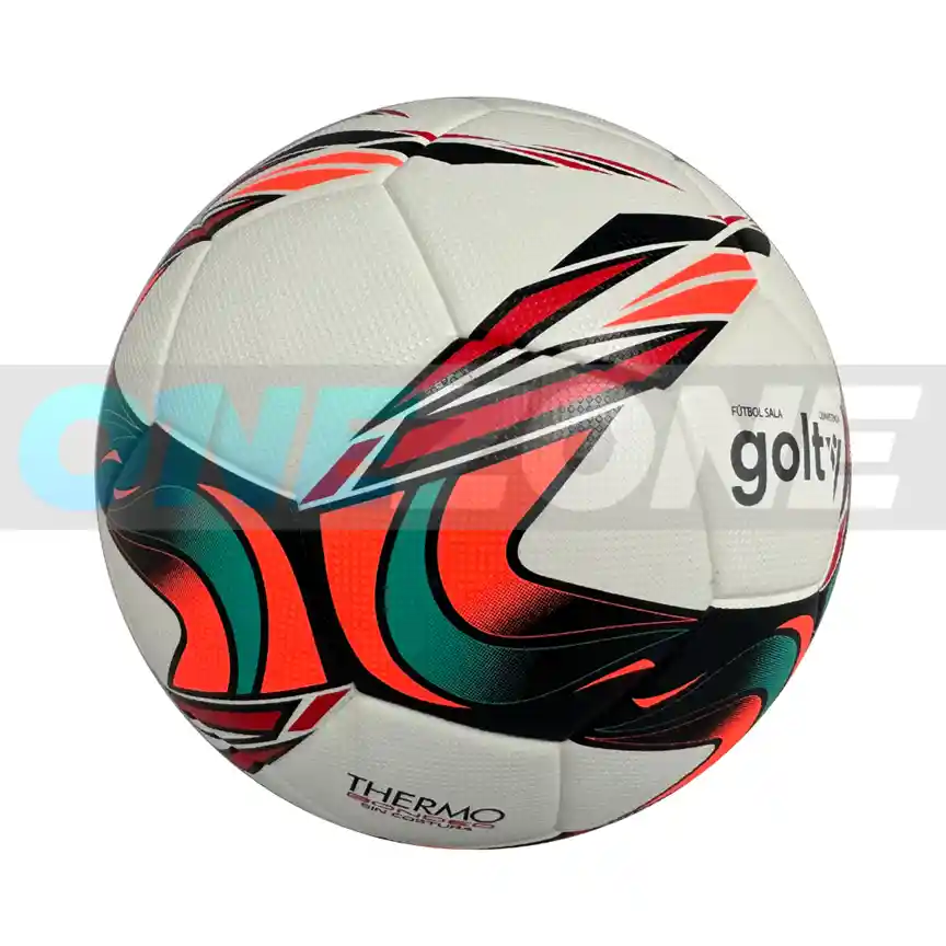 Balón De Fútbol Sala #62-64 Golty Competencia Fenix Thermobonded/ Blanco