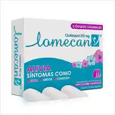 Lomecan V Ovulos X 1 Ovulo (clotrimazol 200 Mg)