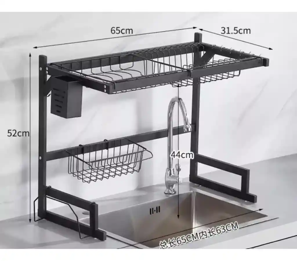 Platero Escurridor Organizador De Loza + Escurridor De Plato