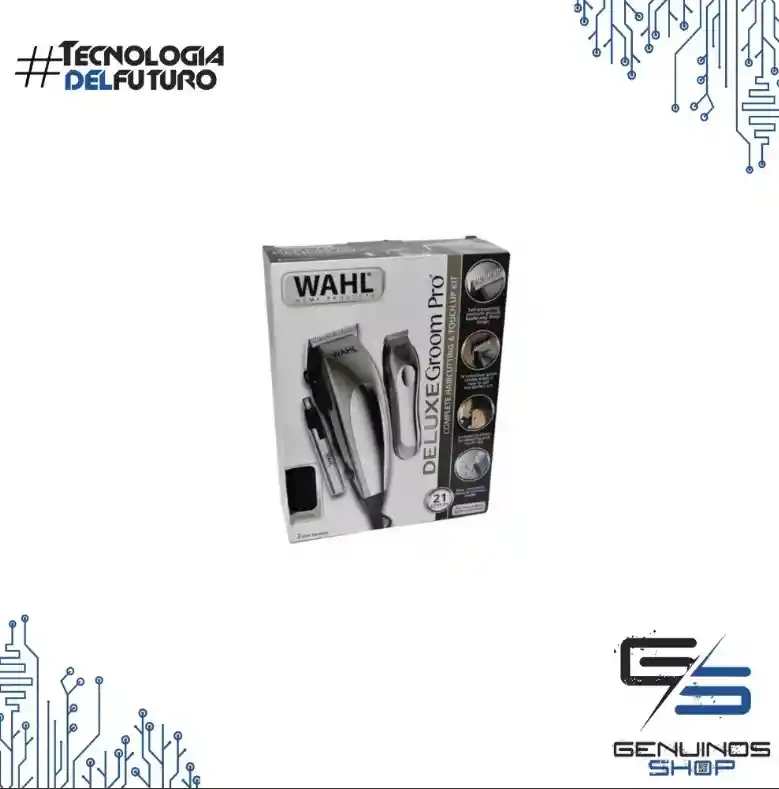 Combo Peluquera Wahl Delux Groom Pro Original