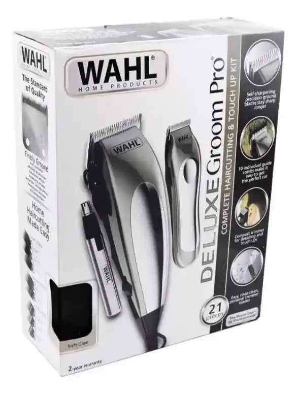 Combo Peluquera Wahl Delux Groom Pro Original