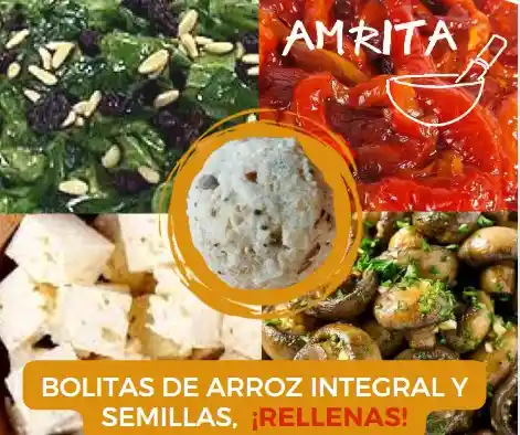 Bolitas De Arroz Rellenas Amrita 5oog