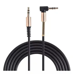 Cable De Audio Estereo Auxiliar 3.5mm Punta Dorada | 1.5 Mts