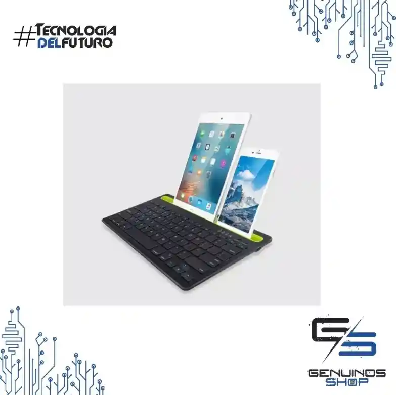 Teclado Bluetooth Recargable Ipad Android Windows