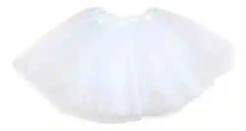 Tutu De Adulto Mujer Color Blanco Con Una Capas De Tul Y Satin Falda Ballet Malla Elástica Tutu Vestido Bailarina Disfraz Halloween