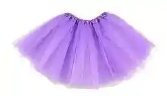 Tutu De Adulto Mujer Color Lila Con Una Capas De Tul Y Satin Falda Ballet Malla Elástica Tutu Vestido Bailarina Disfraz Halloween