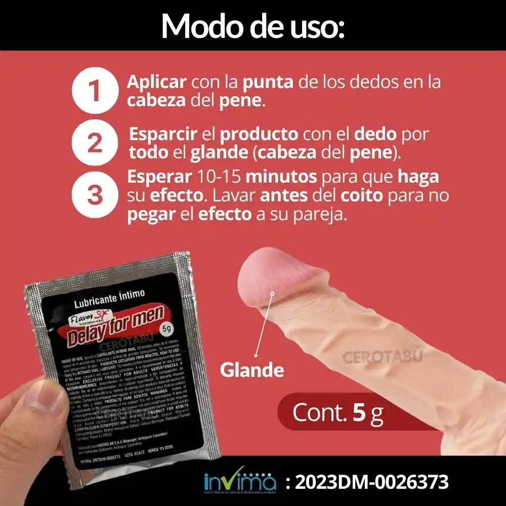 Kit Masculino Juguete Sexual Funda Pene +x2 Potenciador + Retardante