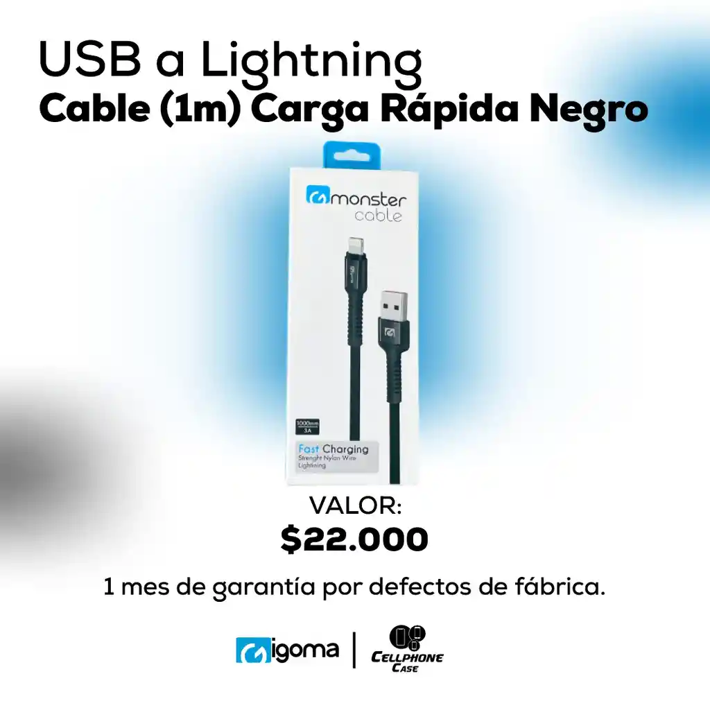 Cable Usb A Lightning