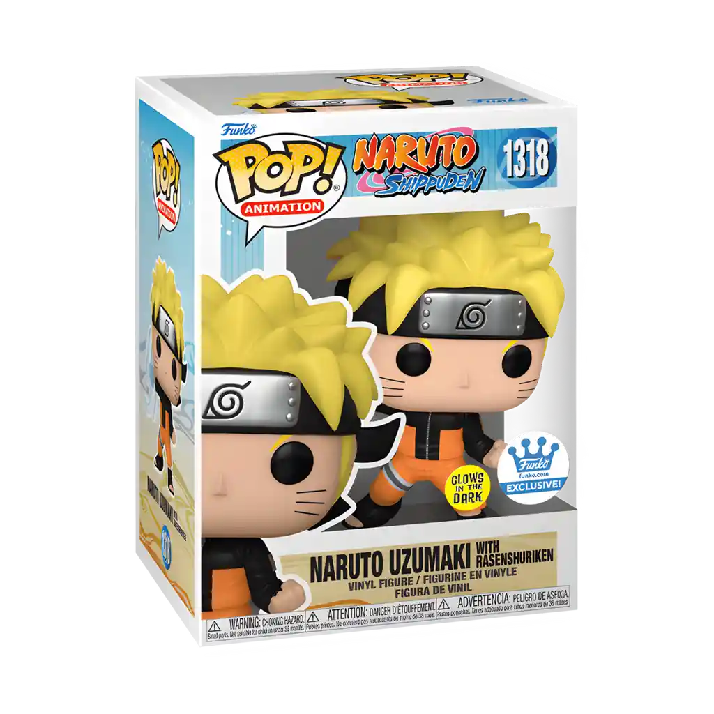 Naruto Uzumaki With Rasenshuriken