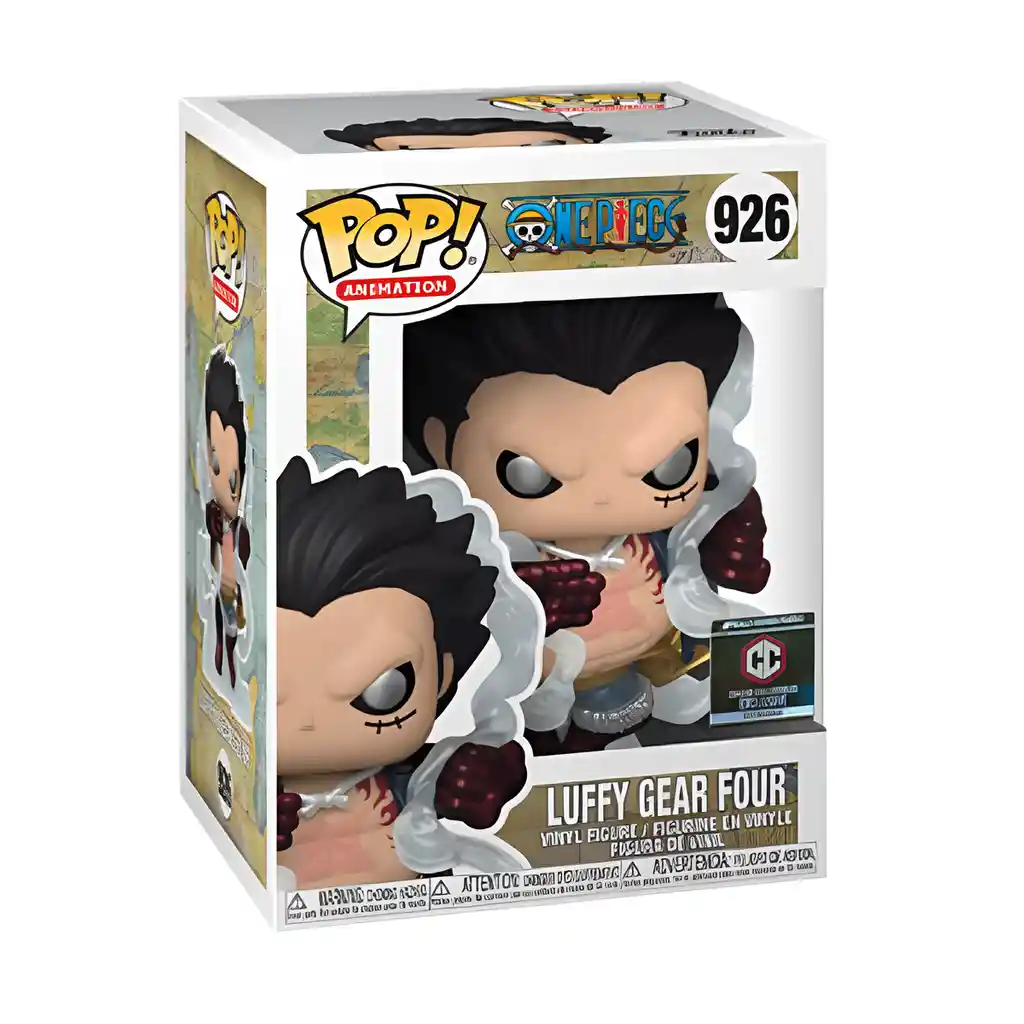 Luffy Gear Four (metallic) Caja Rota