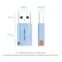 Adaptador Usb 3.1 Macho A Usb-c Hembra Llavero Marca Vention
